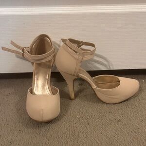 Chic Beige Women's Heels